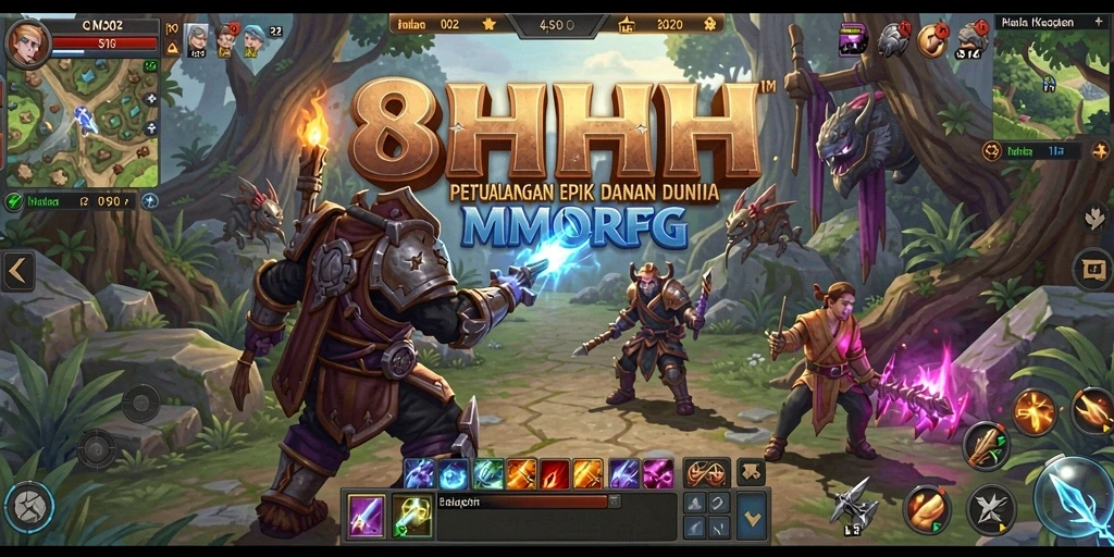 Gameplay seru dan grafis menawan di 8HHH