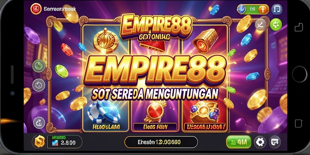 Tampilan gameplay EMPIRE88 yang menarik dengan berbagai slot.