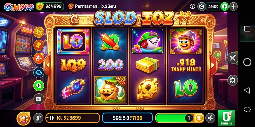 Screenshot GIM999 menampilkan gameplay Slot yang mengasyikkan dan interaktif.