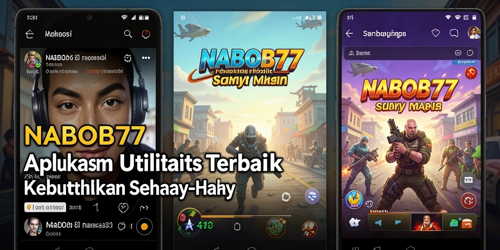 Tampilan antarmuka NABOB77 yang bersih dan intuitif.