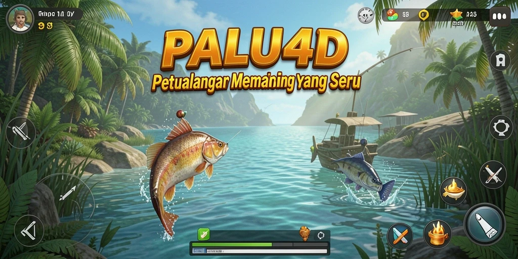 Screenshot PALU4D menampilkan gameplay memancing yang seru dan menantang.