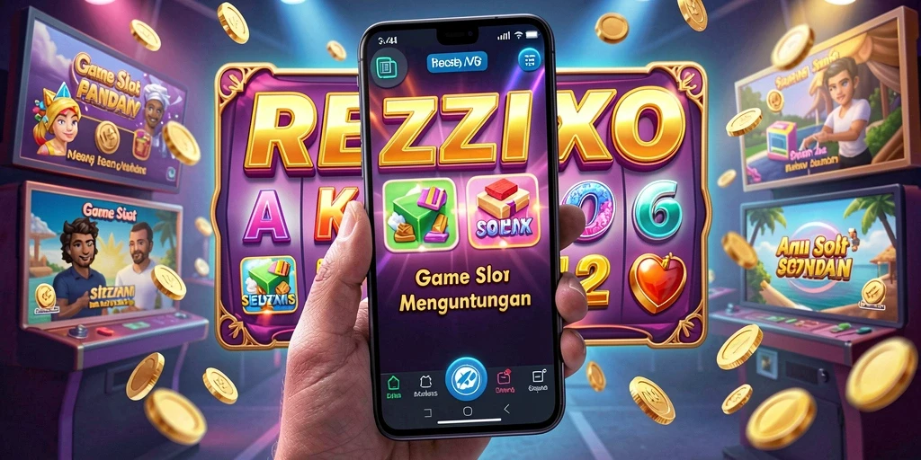 Tampilan menarik dari gameplay REZIXO yang seru.