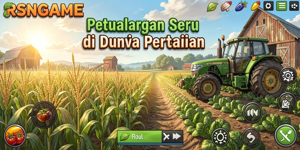 Tampilan menarik dari gameplay RSNGAME yang penuh warna.